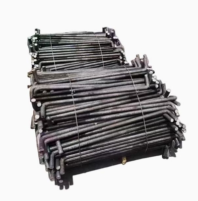 Anchor Bolts DIN 529 Rod Type Galvanized Black High Strength Steel Structure Embedded Bolts