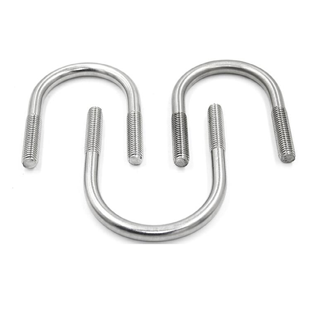 Carbon Steel Stainless Steel Clamp U-bolt Galvanized Anchor Bolt Grade 4.8 / 8.8 / 10.9 / 12.9 U-bolt