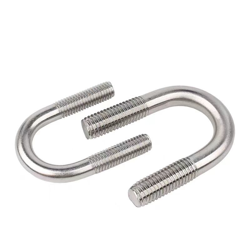 Factory Wholesale U-shaped Bolts Carbon Steel Stainless Steel U-shaped Screws U-shaped Pipe Clamps