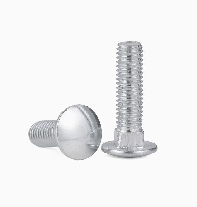 Manufacturer's Direct Deal DIN 603 Carriage Bolts Grade 4.8 8.8 Half Round Head square Neck Bolts